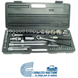 SET 52 CHIAVI A BUSSOLA 4-30 in valigetta utensili avvita svita dadi bulloni